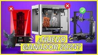 Top 5 IMPRESORAS 3D para 2024  ¿CUAL COMPRAR  Principiantes y Avanzados [upl. by Marl214]