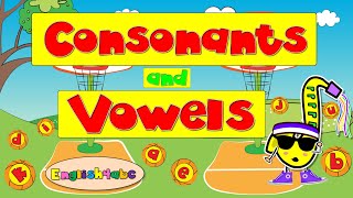 Consonants and Vowels  Sort the Letters  Phonics Song [upl. by Westerfield]