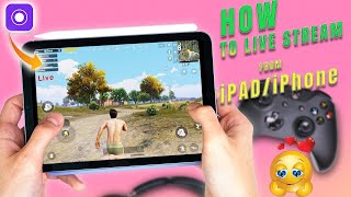 How To Live Stream From iPad or iPhone on YouTube🔥 Best PUBG Gaming Streaming App for iPhone [upl. by Anear]