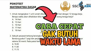 FULL PSIKOTES MATEMATIKA DASAR [upl. by Zosi]