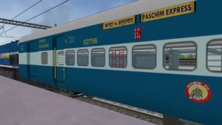 MSTS IR Indian Railways  IX  WDP4B bound Saraighat Express [upl. by Acsot822]