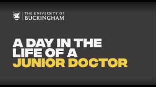 A day in the life of a Junior Doctor [upl. by Aihsemaj]