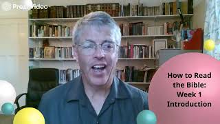 How to read the Bible Session 1  Introduction [upl. by Michaeu]