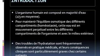 PHYSIOPATHOLOGIE PHYSIOPATHOLOGIE DES TROUBLES HYDROSODES [upl. by Abocaj]