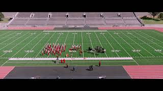 Coahoma HS Big Red Band  2022 UIL Marching Contest [upl. by Prem327]