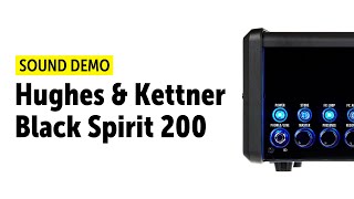 Hughes amp Kettner Black Spirit 200  Sound Demo no talking [upl. by Ennayelhsa]