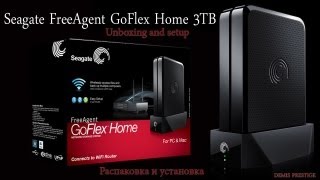 Сетевое хранилище Seagate FreeAgent GoFlex Home 3TB [upl. by Lunt824]