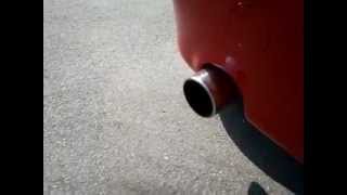 Seicento Turbo 11 8v  Cybox Exhaust Sound [upl. by Bibby]