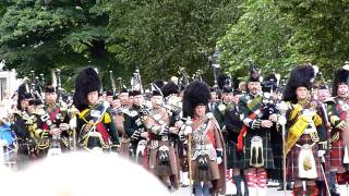 Tartan Day Celebrations in Aberdeen 2nd August 2009 HD [upl. by Sew748]