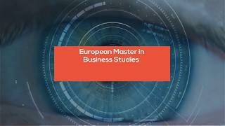 Welcome to EMBSEuropean Master in Business Studies [upl. by Nomelif104]