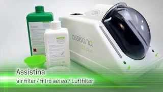 WampH Assistina  Changing air filter [upl. by Yrogiarc]