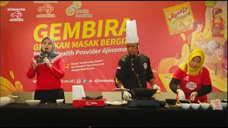 Ajinomoto Health Provider  Nutrition Literacy in GEMBIRA Event [upl. by Iblehs]