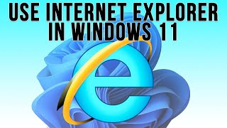 How to Enable Internet Explorer in Windows 1110 [upl. by Bonnibelle763]