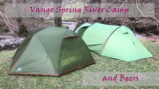 VANGO Spring River Camp Wild camping Brecon Beacons Bradfield Brewery [upl. by Azar]