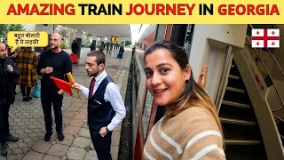 TBILISI TO BATUMI 🇬🇪Experience Train Journey in GEORGIA II Vlog9 [upl. by Nylaret325]