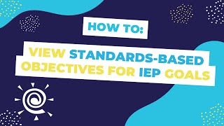 Classworks Minute  Standardsbased Objectives for IEP Goals [upl. by Annait]