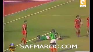 Morocco Ivory Coast CAN 1986 المغرب  كوت ديفوار [upl. by Haldis]