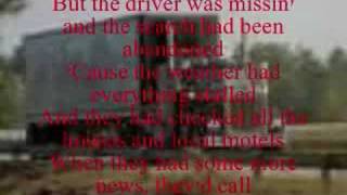 Roll On Eighteen Wheeler  Alabama  Lyrics [upl. by Nesnej]