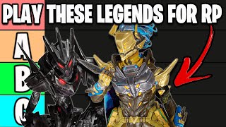 Best Legends for Gaining RP in Ranked quotSOLOquot Queue Tier List [upl. by Mira329]