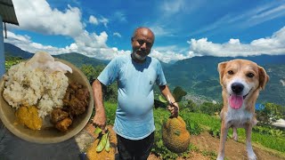 2nd Day In Lamjung Village Jack Fruit lamjung subscribe village nature fypシ゚viral fyp [upl. by Gilbert]