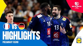 That could have been a final 😰  France vs Germany  Highlights  Mens EHF EURO 2024 [upl. by Kruse]