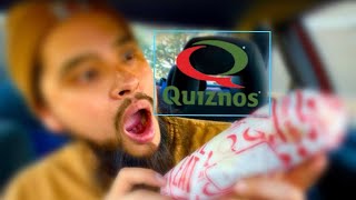 “QUIZNOS SUBS” FOOD REVIEW WITH HARRY BROILED SUB [upl. by Gemmell]