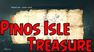 Assassins Creed 4 Black Flag  Pinos Isle Treasure Location [upl. by Ternan]