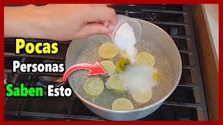 Truco para hacer tu propio detergente casero con limón y sal [upl. by Reyotal577]