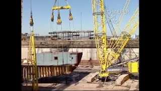 Maersk Ship Building in Denmark Part 1 [upl. by Latoniah]