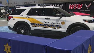 Cook County Sheriffs Office Features Carjacking Booth At This Years Auto Show [upl. by Batty]