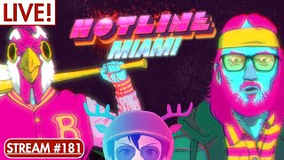 HOTLINE MIAMI 2 80s FLORIDA MAN  RDTV vtuber hotlinemiami [upl. by Esenaj]