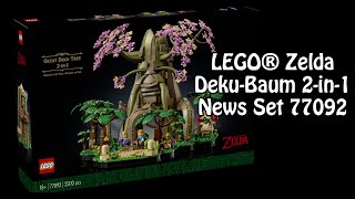 LEGO Zelda DekuBaum 2in1 Legend of Zelda Set 77092 Klemmbausteinlyrik News [upl. by Sine]