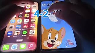 iPhone 12 pro Max vs poco x6 pro [upl. by Yentrok961]