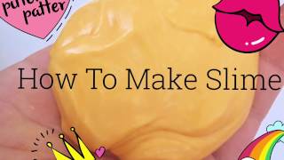 How To Make Slime Using Cornstarch  No BORAX No Glue No Shaving Cream No Eye Drops FP [upl. by Jeggar]