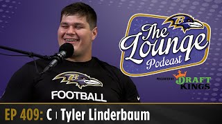 Tyler Linderbaum Joins The Lounge Ravens Podcast  Baltimore Ravens [upl. by Sasnett]