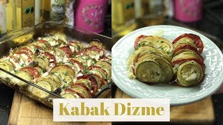 Fırında Kabak Dizme Tarifi  Naciye Kesici  Yemek Tarifleri [upl. by Nariko]