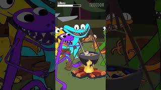 Blues Evil TWIN 💀🔵  RAINBOW FRIENDS Chapter 2 Cartoon Animation [upl. by Gridley]