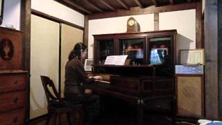 クレメンティ ソナチネ Clementi Sonatine op362 on BuntebartSievers Square Piano [upl. by Ialocin]