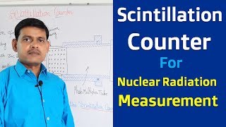 Scintillation Counter for Nuclear radiation detection and Measurement in Hindi [upl. by Veal]