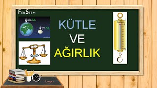 7SINIF FEN BİLİMLERİ KÜTLE VE AĞIRLIK [upl. by Andrej]