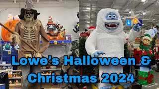 Lowe’s Halloween  Christmas Walkthrough 2024 [upl. by Say]