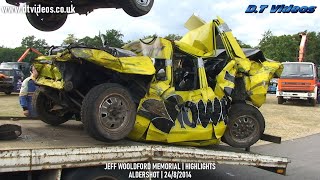 Jeff Woolford Memorial 2014  Banger Racing Highlights  Aldershot Raceway [upl. by Reklaw]