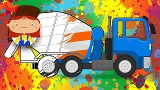 Colores para niños con Doctora McWheelie Dibujos animados de coches [upl. by Oivlis]