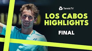 Casper Ruud vs Jordan Thompson For The Title  Los Cabos 2024 Final Highlights [upl. by Corene]