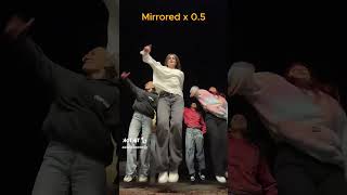 Abusadamente Remix dance mirrored amp 05 speed [upl. by Ellennaj]