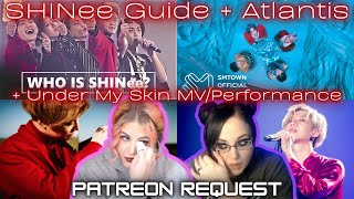 WHO IS SHINee Guide  Atlantis MV  Taemin Under My Skin MVPerformance  KCord Girls React [upl. by Ulick]