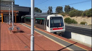 ASeries On The MandurahJoondalup Line Tuesday The 16th January 2024 With Many Enthusiasts [upl. by Noseyt]