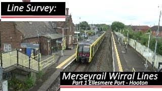 Merseyrail Wirral Lines Part 1 Ellesmere Port Hooton [upl. by Waneta]