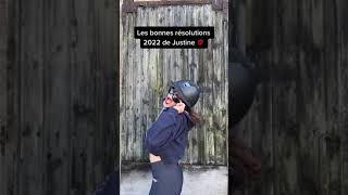 Les bonnes résolutions 2022 de Justine 💋 [upl. by Elazaro]