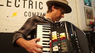 Farfisa Super Syntaccordion demonstration by Nate Basinger [upl. by Hebe]